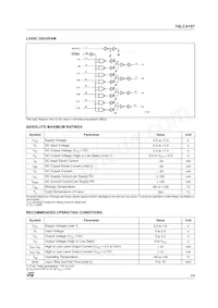 74LCX157TTR Datasheet Page 3