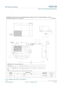 74LV139PW Datasheet Page 13