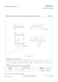 74LV153N Datasheet Pagina 13