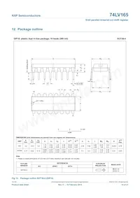 74LV165N Datasheet Pagina 14