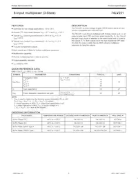 74LV251DB Datasheet Page 2