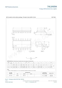 74LV4094N Datasheet Pagina 15