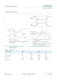 74LVC332BQX Datasheet Page 6