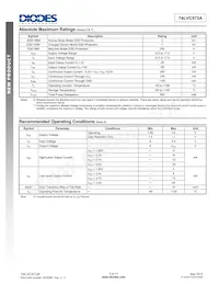 74LVC573AT20-13 Datasheet Page 3