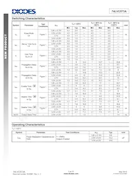 74LVC573AT20-13 Datasheet Page 5