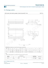 74LVC841ABQ Datasheet Pagina 15