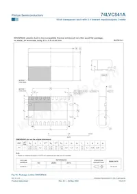 74LVC841ABQ數據表 頁面 18