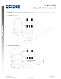 74LVCE1G00FZ4-7 Datasheet Page 11
