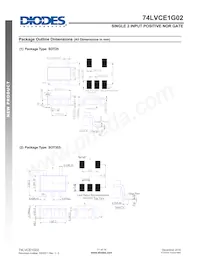 74LVCE1G02FZ4-7 Datasheet Page 11
