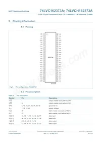 74LVCH162373ADGG:5 Datasheet Page 5