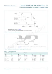 74LVCH162373ADGG:5 Datasheet Page 12