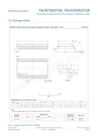 74LVCH162373ADGG:5 Datasheet Pagina 14