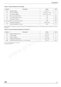 74LVQ373TTR Datasheet Page 3