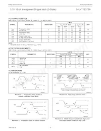 74LVT16373ADGG Datasheet Pagina 7