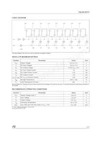 74LVX16373TTR Datasheet Page 3