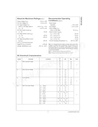 74VCX132M Datasheet Page 3