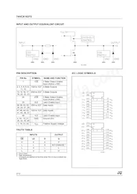 74VCX16373TTR Datasheet Page 2