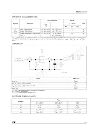 74VCX16373TTR Datasheet Page 7