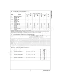 74VCXF162835MTX Datasheet Page 5