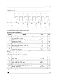 74VCXH16373TTR Datasheet Page 3