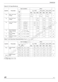 74VHC03TTR Datasheet Page 3
