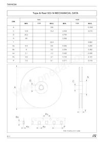 74VHC04MTR Datasheet Page 8