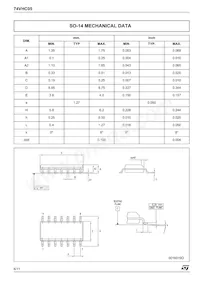 74VHC05MTR Datasheet Page 6