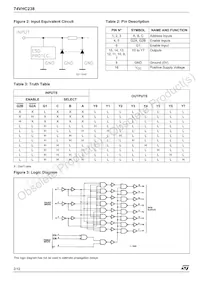 74VHC238TTR Datasheet Page 2