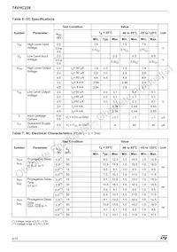 74VHC238TTR Datasheet Page 4