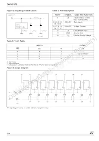 74VHC373MTR Datasheet Page 2