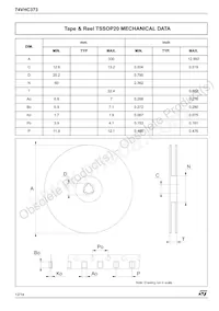 74VHC373MTR Datasheet Page 12