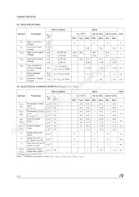 74VHCT16373ATTR Datasheet Page 4