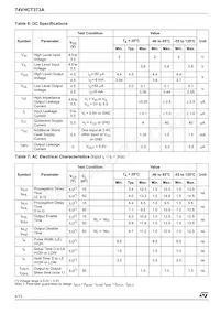 74VHCT373ATTR Datasheet Page 4