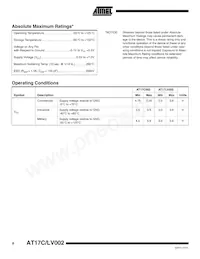 AT17C002-10JC Datasheet Page 8