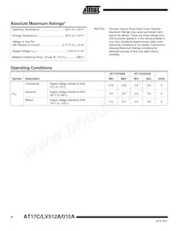 AT17C010A-10QI Datasheet Page 8
