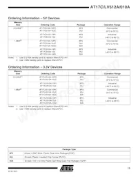 AT17C010A-10QI Datasheet Page 13