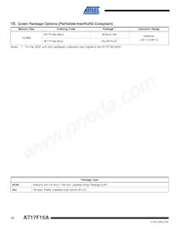 AT17F16A-30JU Datasheet Pagina 12