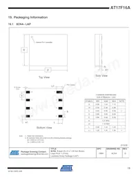 AT17F16A-30JU Datasheet Page 13