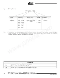 AT17LV002A-10CU Datasheet Page 14