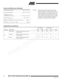 AT17LV010-10CC Datasheet Page 8