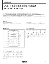 BU4015B Datasheet Cover