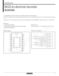 BU4028B Datenblatt Cover