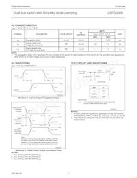 CBTS3306PW Datasheet Pagina 4