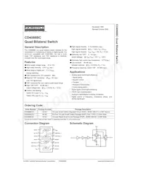 CD4066BCMX Datasheet Cover