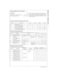 DM74ALS157MX Datasheet Page 3