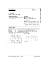 DM74AS32MX Datasheet Cover