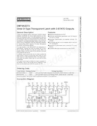 DM74AS373WMX Datenblatt Cover