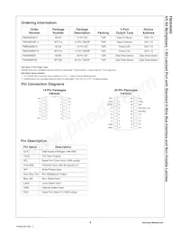 FM3560M20X Datasheet Page 2