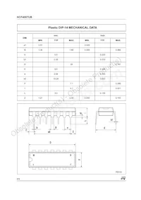 HCF4007UBEY數據表 頁面 6