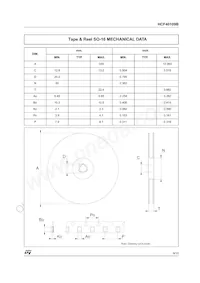 HCF40109M013TR Datasheet Page 9